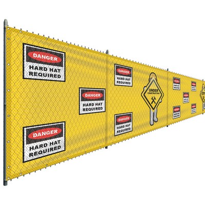 6' x 48' Polyester Mesh Banner