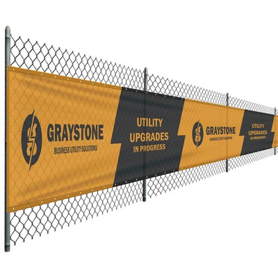 4' x 48' Premium Polyester Mesh Banner